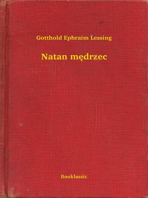 cover image of Natan mędrzec